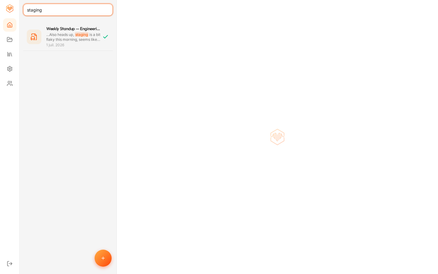 Search results across the library (product UI may appear in French)